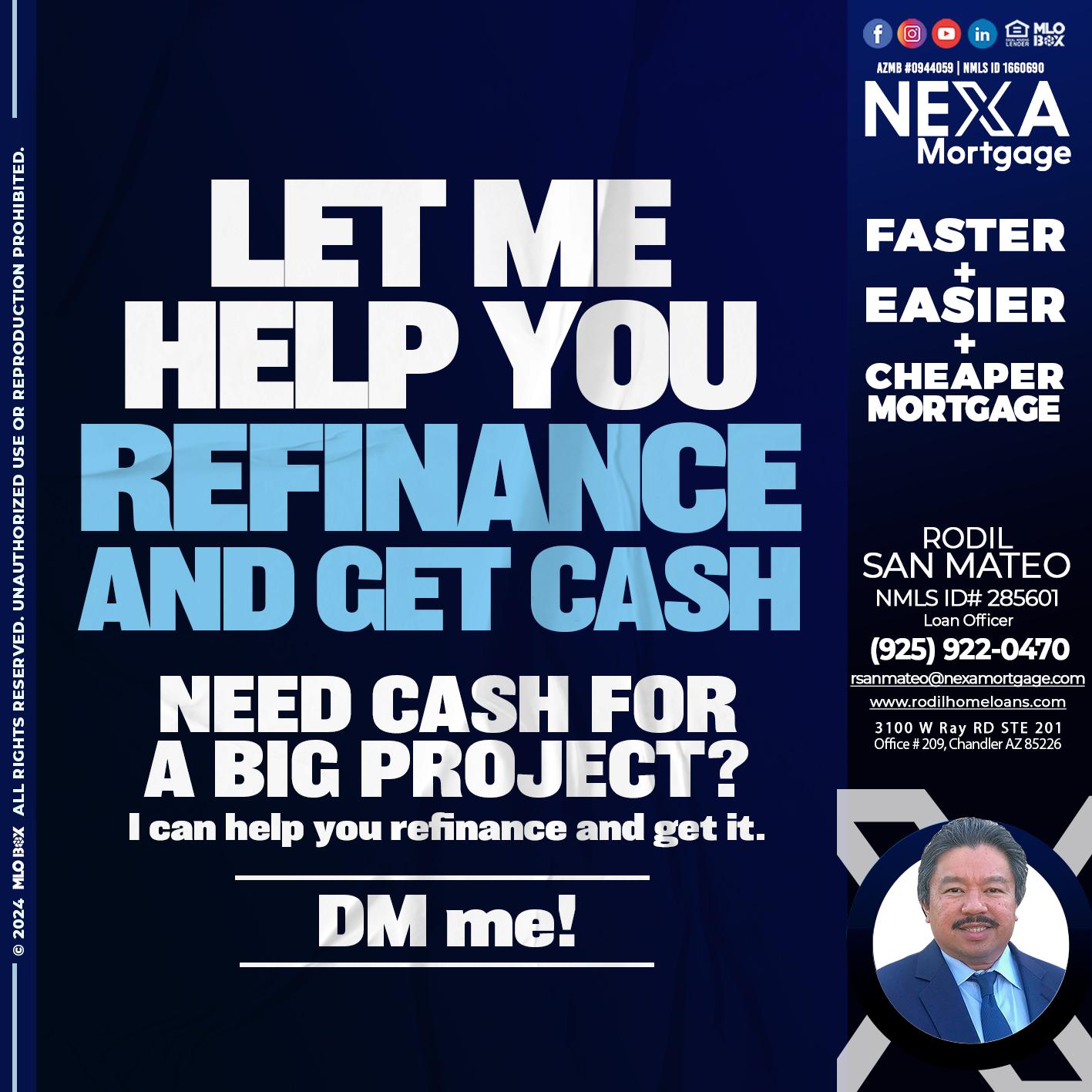 LET ME HELP YOU - Rodil San Mateo -Loan Officer