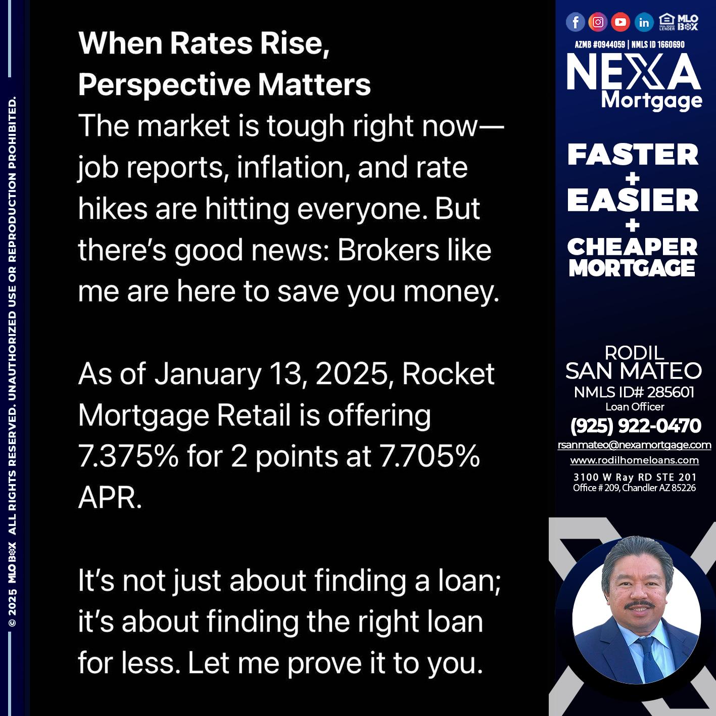 WHEN RATES RISE - Rodil San Mateo -Loan Officer