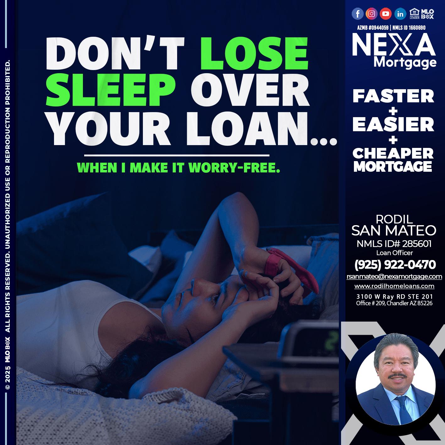 DONT LOSE - Rodil San Mateo -Loan Officer