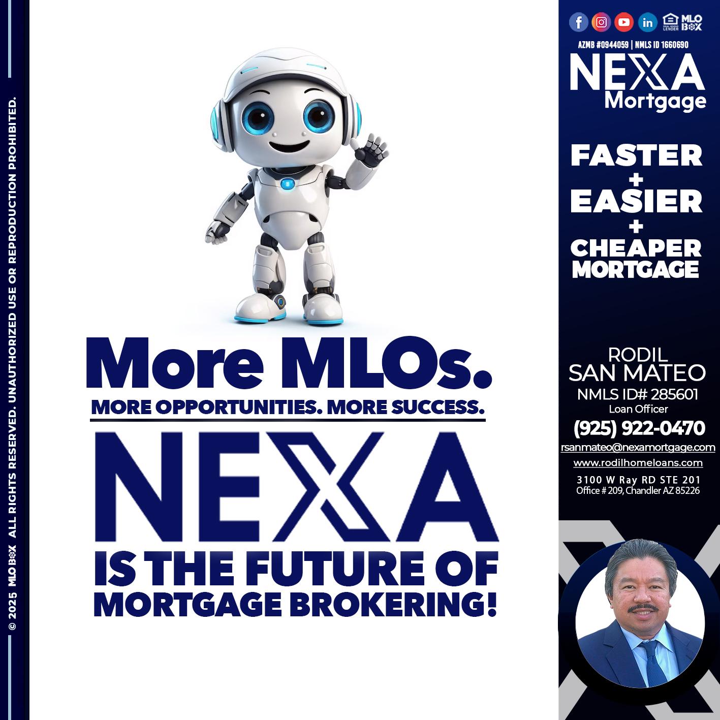 NEXA FUTURE - Rodil San Mateo -Loan Officer